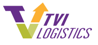 A logo of the company tvi logistic