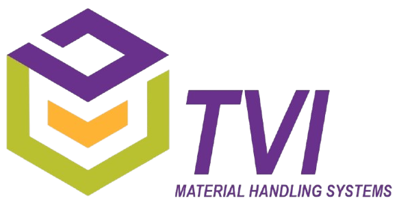 A logo of tv material handling